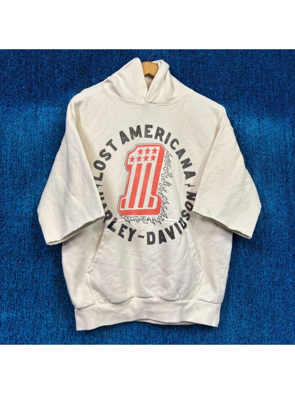 Harley-Davidson x MGK Lost Americana Short Sleeve Hoodie M